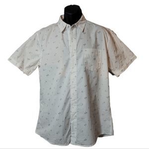 HAGGAR CLOTHING BUTTON DOWN SHIRT